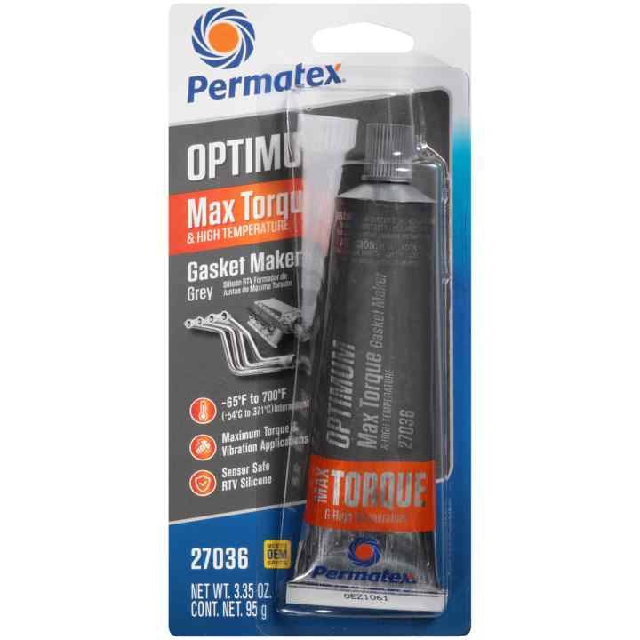 Permatex® 27036 Optimum Grey Rtv Silicone Gasket Maker, 3.35 Oz