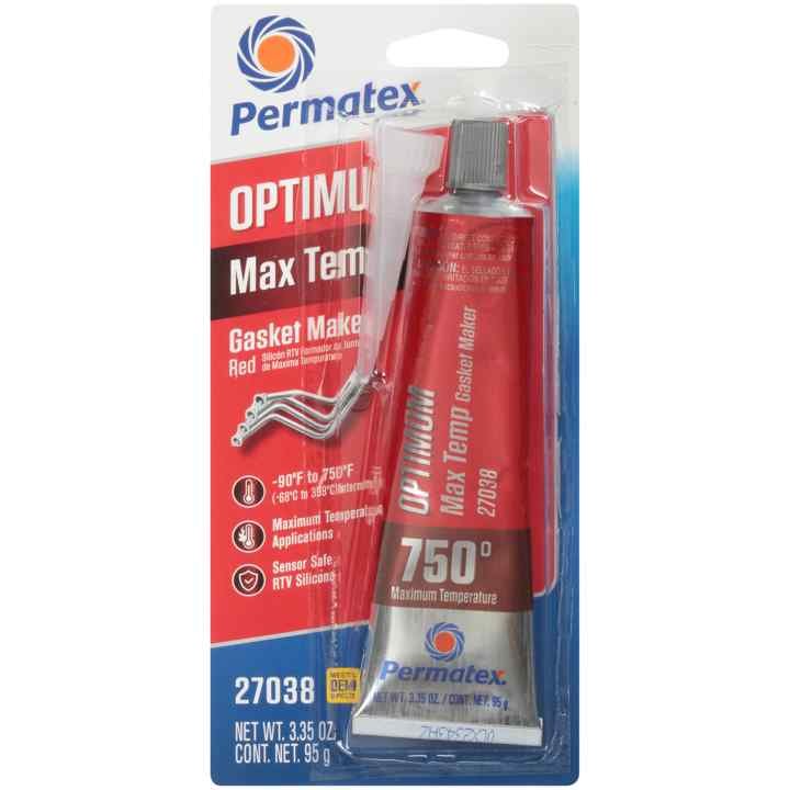 Permatex® 27038 Optimum Red Rtv Silicone Gasket Maker, 3.35 Oz
