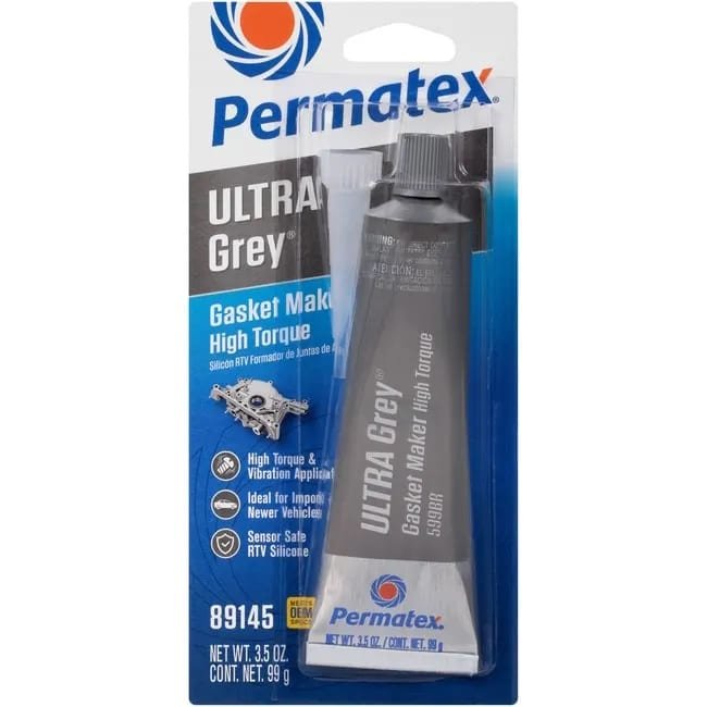 Permatex 89145 Ultra Grey Rtv Silicone Gasket Maker 3.5 Oz